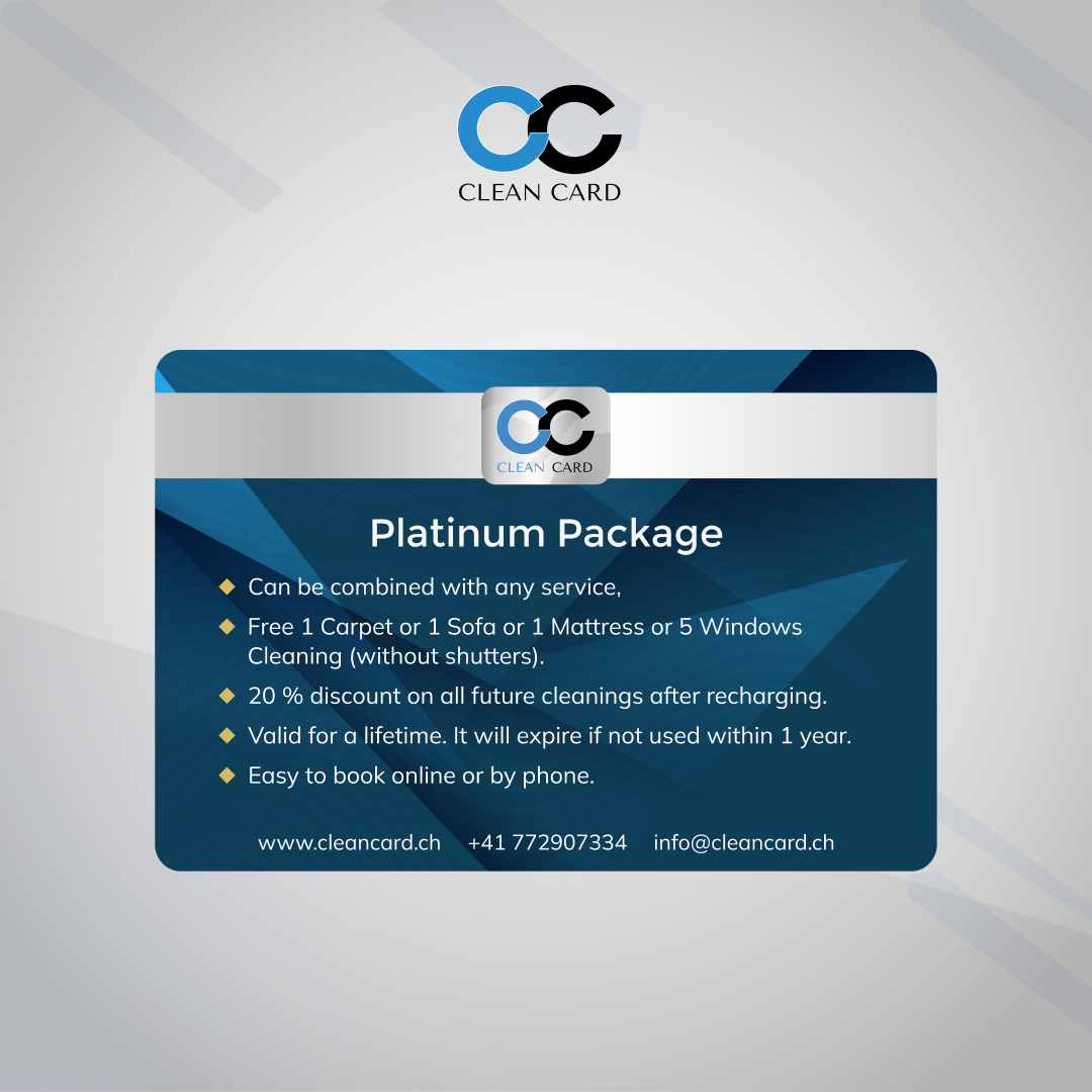 Why a Prepaid Cleaning Card Is the Smartest Way to Keep Your Home Clean in Zurich, Switzerland