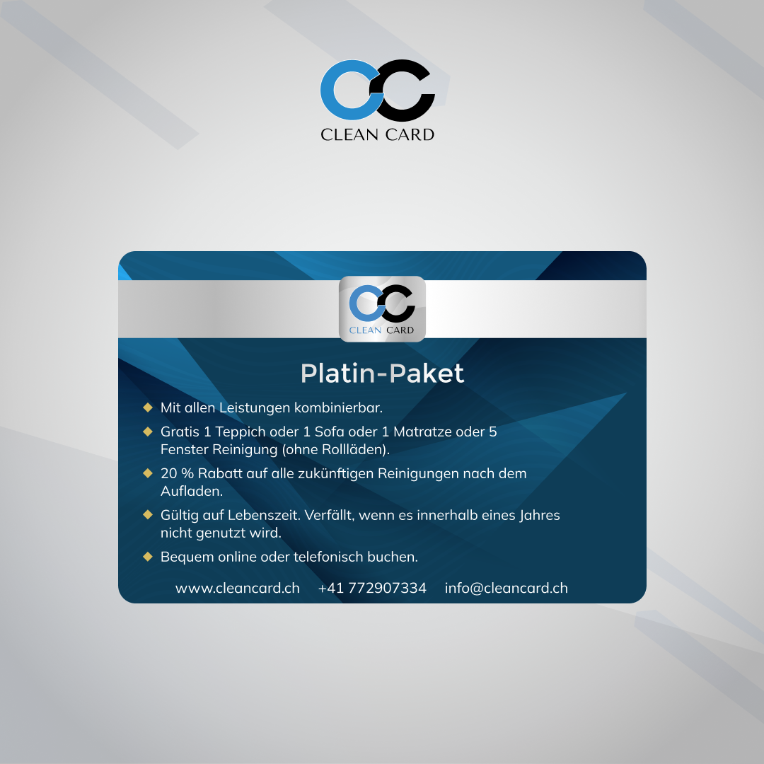 Warum eine Prepaid-Reinigungskarte die cleverste Art ist, Ihr Zuhause in Zürich, Schweiz, sauber zu halten
