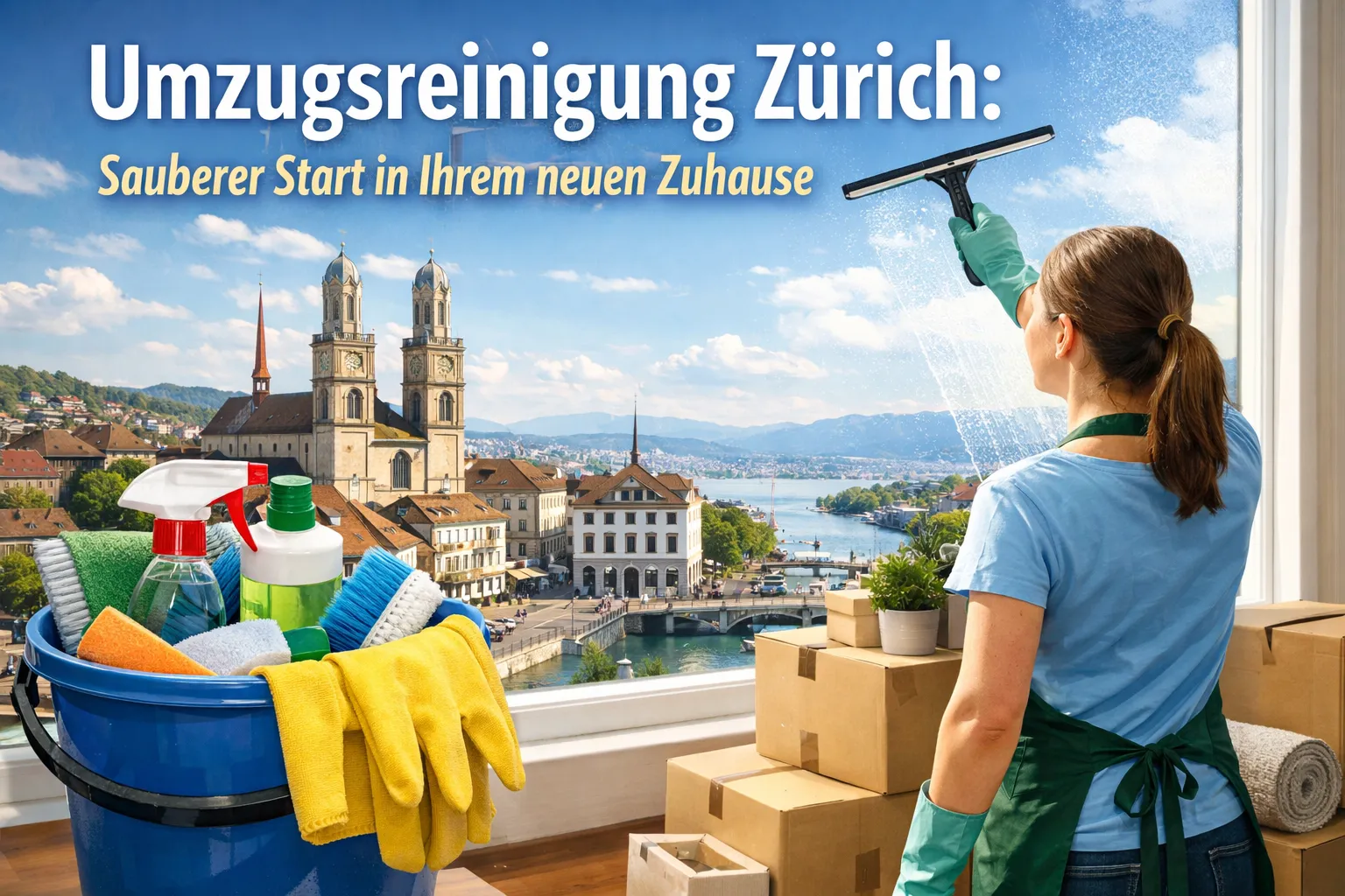 Umzugsreinigung Zürich: Sauberer Start in Ihrem neuen Zuhause